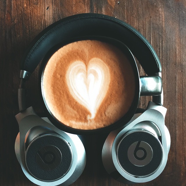 Music + Coffee = Smile . (Math can be fun, sometimes.) 