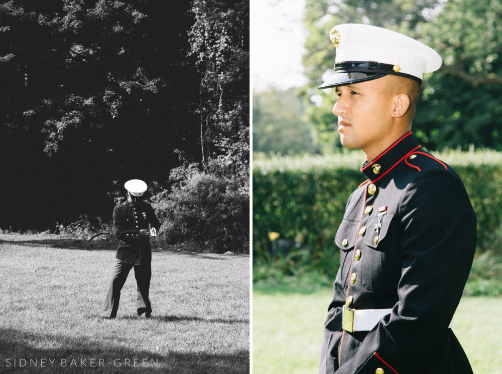 Marine Corps Holland Michigan wedding by Sidney Baker-Green