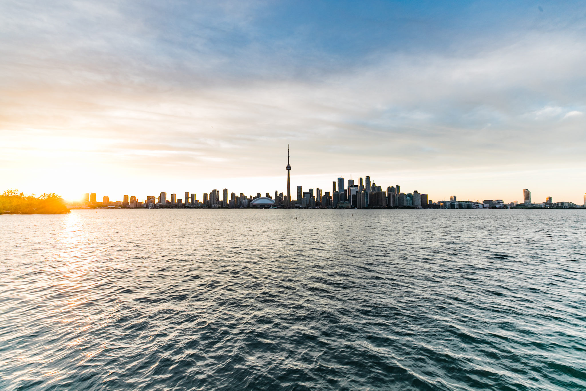 Toronto Skyline by grand rapids wedding photographer sidney baker-green