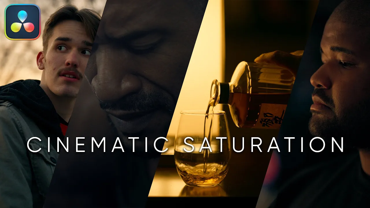 How To Get Cinematic Saturation in DaVinci Resolve